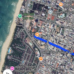 bán đất diện tích lớn 475m2 ngang khủng 22m sát biển - cạnh phố tây