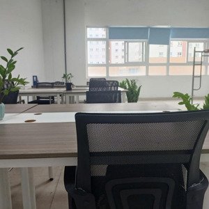 cho thuê văn phòng làm việc 50m2, 60m2, 70m2 q8 topaz city. ngăn theo nhu cầu