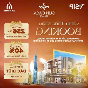 chỉ 100 triệu/ booking dự án suncasa square- nơi tinh hoa hội tụ . chỉ 256 căn shophouse duy nhất .