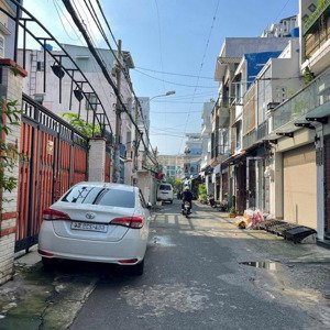 mtnb p. tân quý , tân phú. dt 6,8x27m nở hậu 14m ( dtcn 210m2 ) nhà cấp 4