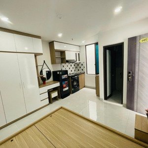 (rất hiếm) căn hộ studio 25m2 mới khai trương tại ngõ 59 mễ trì - có máy giặt riêng
