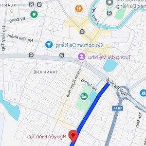 bán nhà 6 tầng mt đường 10,5m nguyễn đình tựu, đối diện công viên, thanh khê, dt 15x18m