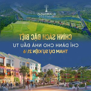 bán villa/villashop chỉ nhỉnh 5 tỷ hoàn thiện mặt ngoài và cơ bản tầng 1 tại flamingo tân trào