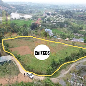 cắt lỗ bán gấp 3337m2 tại xã phú mãn, view cao nhìn toàn cảnh hoà lạc, giá đầu tư chỉ hơn 4tr/m2