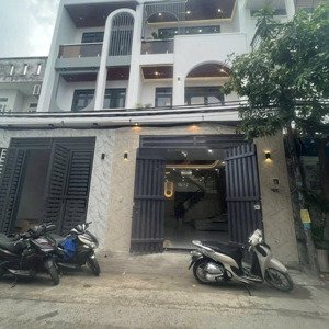 nhà phố 5,2x14m đúc 3 lầu full nội thất đường 6m thông tân thới hiệp 21 giáp gò vấp