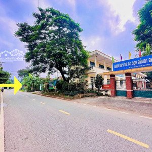 bán gấp lô góc 108m2 mặt đường nhựa phú mãn, xây nhà ở cực đẹp, gần đại học quốc gia, cnc hoà lạc