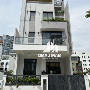cho thuê nhà gần sông sài gòn khu đảo kim cương hầm 3 lầu có thang máy thiết kế trống làm văn phòng