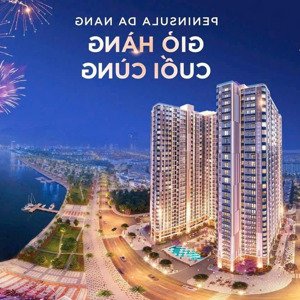 mở booking giỏ hàng peninsula tầng 30 - 5 căn 1pn cuối cùng view trực diện sông hàn , vịnh đà nẵng