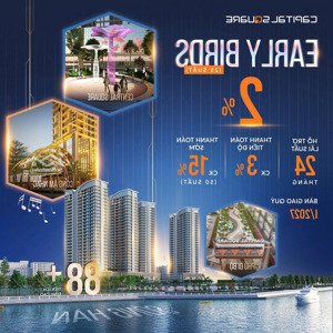 chính thức booking capital square - vị trí kim cương mặt tiền sông hàn, chính sách chiết khấu khủng