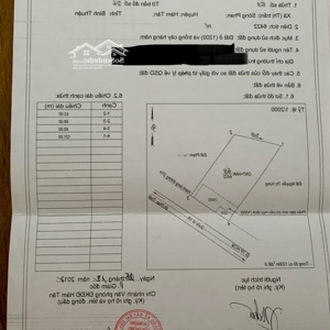 bán đất mặt tiền quốc lộ 1a - xã song phan,, bình thuận - 7.200m² (có 1.200m² thổ cư) chỉ 15 tỷ