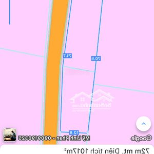 bán lô đất đẹp - bưng riềng, xuyên mộc, brvt. 1000m2 70m mt. lh: 