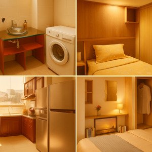 phòng trọ máy lạnh giá rẻ, đầy đủ tiện nghi, có máy lạnh, bao điện nước thủ đức