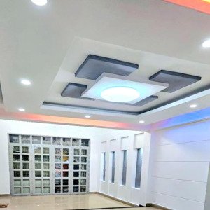 bán nhà mặt tiền kdoanh chợ - nhà mới 4 tầng 5x 18m - hiệp tân