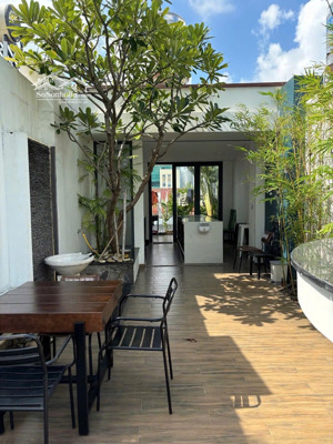 căn hộ 1pn - balcony - sân vườn - thang máy - gần ubnd q3 - an ninh tiện ích