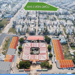 bán dãy nhà phố trực diện chợ an sương, sổ lâu dài, dt 5x20m - 5 tầng, dtst 341m2, giá 14 tỷ/căn
