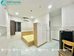 siêu phẩm studio full nội thất cửa sổ lớn sát cầu chữ y - thang máy & nhà xe siêu ngon