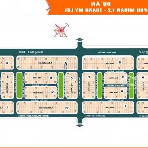 bán nhiều lô đất phú nhuận thạnh mỹ lợi, giá tốt