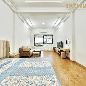 căn hộ 1pn + 1pk nguyên tầng - ban công rộng tách biệt hoàn toàn ngay ngã tư bảy hiền
