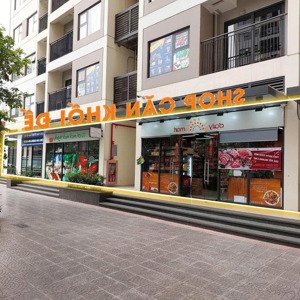 đầu tư 5 tỷ lời ngay 100tr/tháng cho thuê tại shop khối đế kđt vinhomes smart city, ck 14%, sổ đỏ