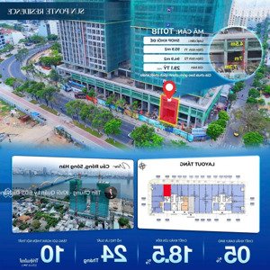 khối đế ponte 2 tầng - chuyên kinh doanh đặt thương hiệu - diện tích 190m2 - giá 22 tỷ