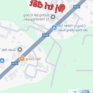 bán 1,400m2 thổ cư, mt ql50, gần cảng phước đông, cần đước, la