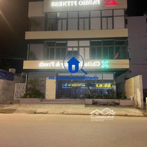 cho thuê nhà mặt đường tuyến 2 lê hồng phong ngay ngã 4, mặt tiền 17m, dt 600m2 x 2 tầng thông sàn