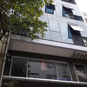 tòa văn phòng đường hoàng đạo thúy, ngõ xe tải tránh, 120m2*7 tầng + 1 hầm, nhà mới, 60tr/th
