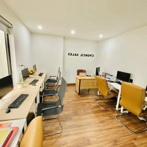 chính chủ, chị gái em cần cho thuê 130m2 khu mỹ đình làm văn phòng (có sẵn bàn ghế), 15 triệu/tháng