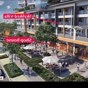 sky villa 3pn 206m2 full nội thất, xe hơi lên tận nhà celadon city