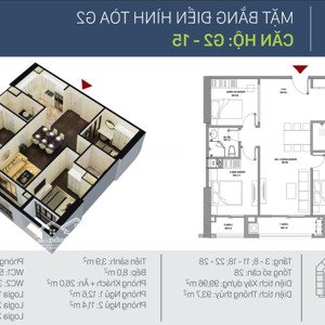 anh em cho thuê căn hộ 3pn2vs sunshine garden giá 14tr/ tháng , vào ở được luôn
