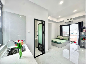 phòng studio bancol full nt new 100% ngay etown cộng hòa trống sẵn ở ngay