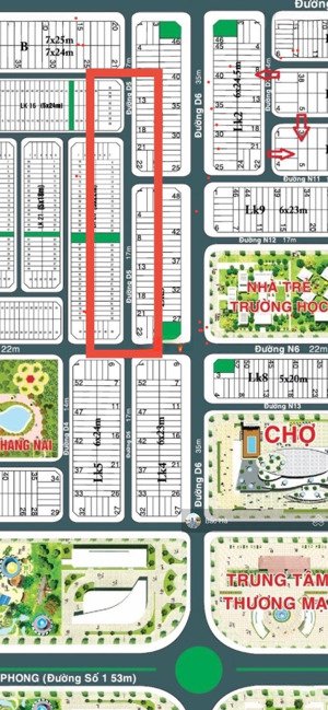 cằn bán lô đất nền dự án ecosun đường 17m giá chỉ 1 tỷ 570 triệu giá rẻ hơn thị trường
