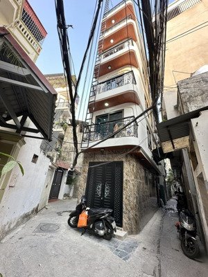 bán nhà minh khai cc mini dòng tiền 55m2 - 7 tầng thang máy - 13,3 tỷ