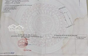 cần bán lô đất đường hà tông huân hướng tây dt 90m2 (5,5 tỉ )