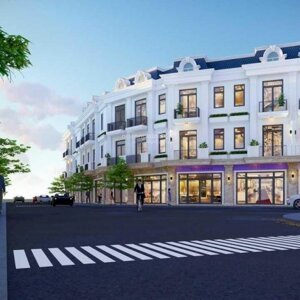 nhà phố thương mại hoàn thiện 3 tầng đối diện thương mại aeon tp thuận an