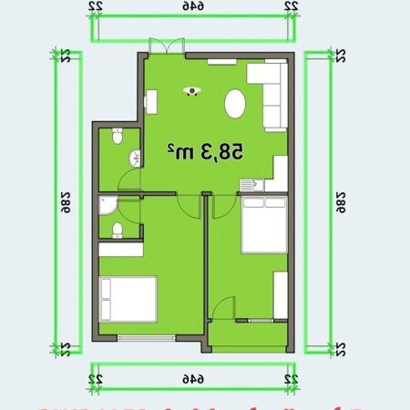 Bán căn hộ chung cư Đình Thôn, 58 m2, 1 khách, 1 ngủ, 1 bếp, 1 wc, nhỏ xinh, 1.75 tỷ- Ảnh 12