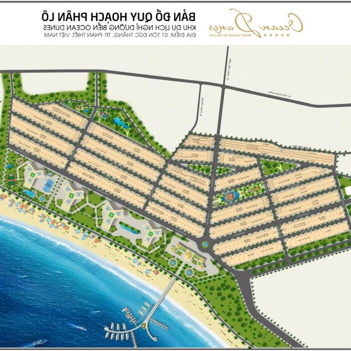 Hình ảnh Bán cặp E4 Phố Ocean Dunes - Phố Biển Rạng Đông - Phan Thiết, 140m2 giá 6.5 tỷ/ lô 0