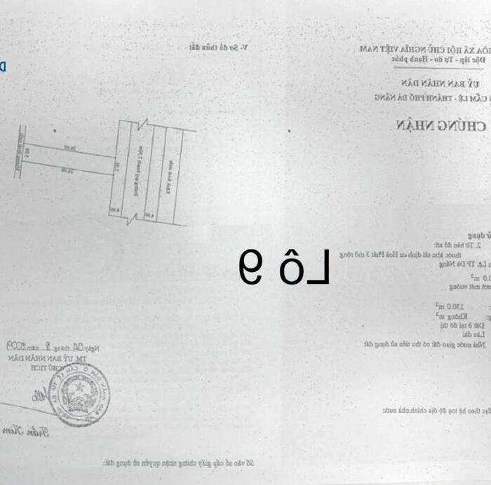 Hình ảnh Bán Đất 10 Lô, 1.373m2, đường Yên Thế - Bắc Sơn, Gần Bến Xe Đà Nẵng, Giá RẺ T5/2023 8