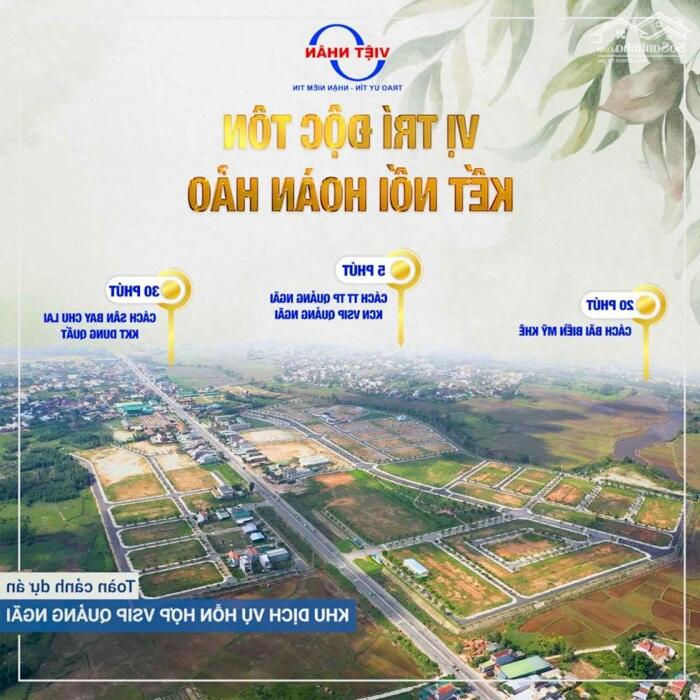 Hình ảnh Đất nền dự án VSIP Quảng Ngãi Tịnh Phong | Giá Sốc chỉ 9xx triệu 2