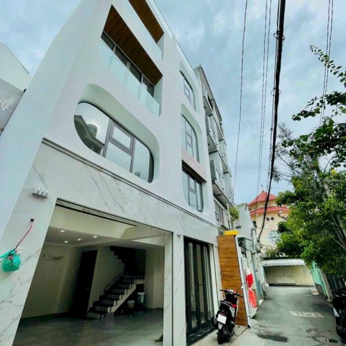 Hình ảnh Bán nhà mới đẹp 4 tầng hẻm xe hơi 5m Nơ Trang Long p11 Bình Thạnh 7x8m chỉ 7 tỷ 8 TL 8