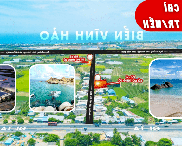 Hình ảnh Đất biển ven Phan Thiết giá rẻ chỉ từ 799tr/ nền full thổ, ngay khu công nghiệp Bình Thuận, cách nút giao cao tốc Vĩnh Hảo - Phan Thiết 5km 0