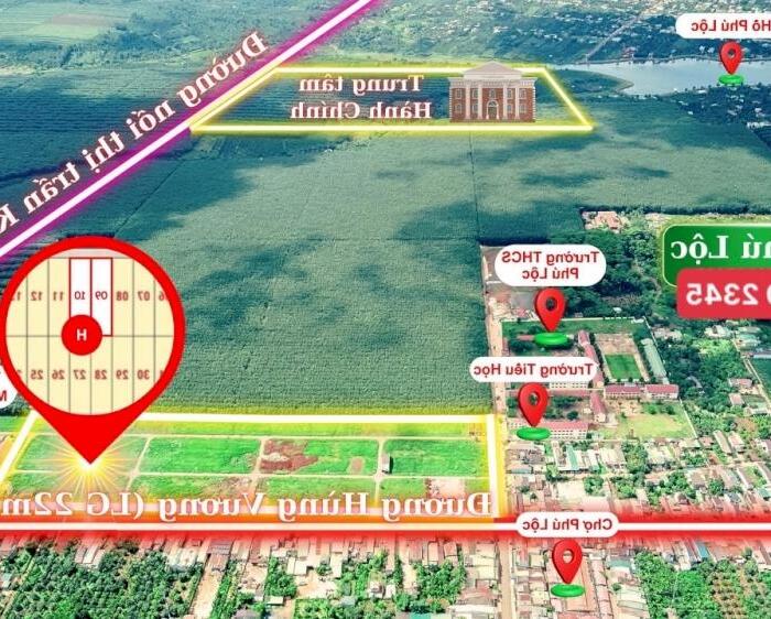 Hình ảnh Chủ cần tiền ra nhanh 3 lô liền kề ngay trung tâm hành chính mới của Phú Lộc - Krông Năng 0