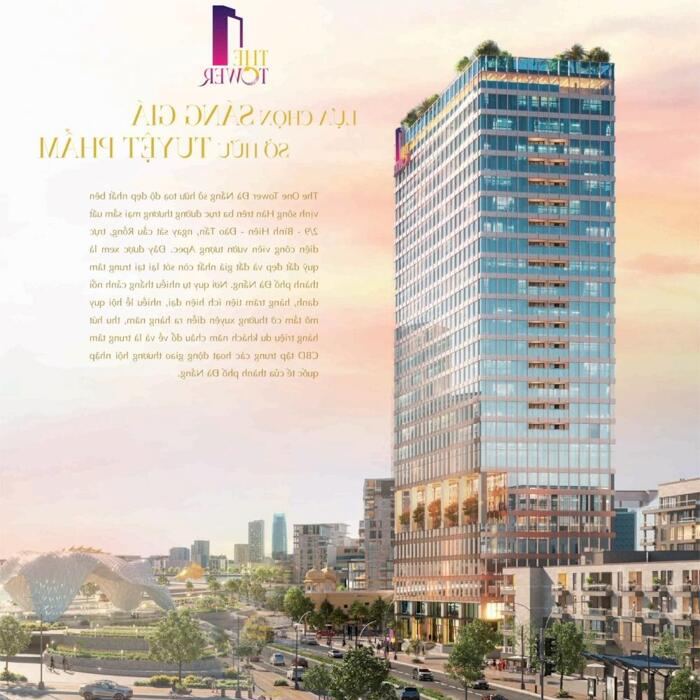 Hình ảnh Nhận giữ chỗ dự án The One Tower Đà Nẵng mặt tiền sông Hàn 0