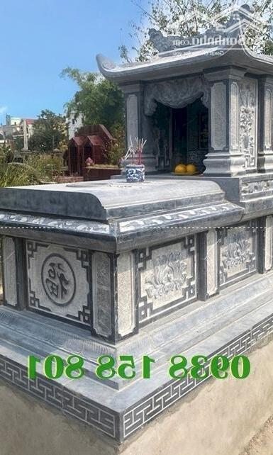 Hình ảnh 78 Mẫu - mộ - đá - khích thước chuẩn phong thủy bán tại Bến Tre đẹp, thanh lý - mộ - đá 1 mái, 2 mái, 3 mái giá rẻ nhất 35