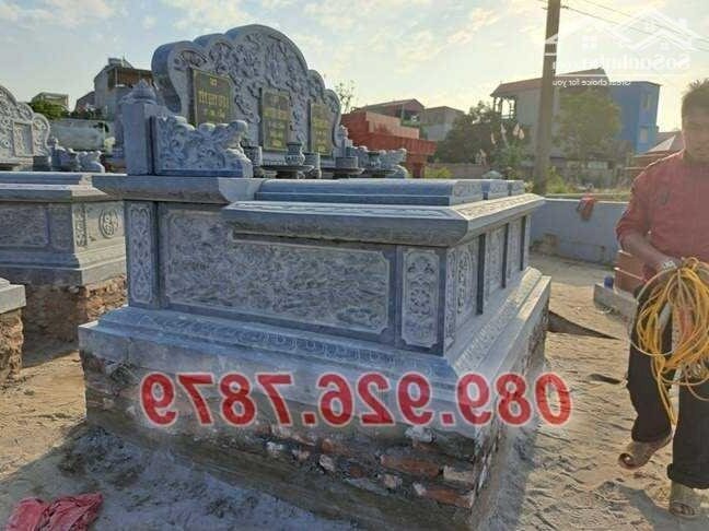 Hình ảnh 78 Mẫu - mộ - đá - khích thước chuẩn phong thủy bán tại Bến Tre đẹp, thanh lý - mộ - đá 1 mái, 2 mái, 3 mái giá rẻ nhất 76