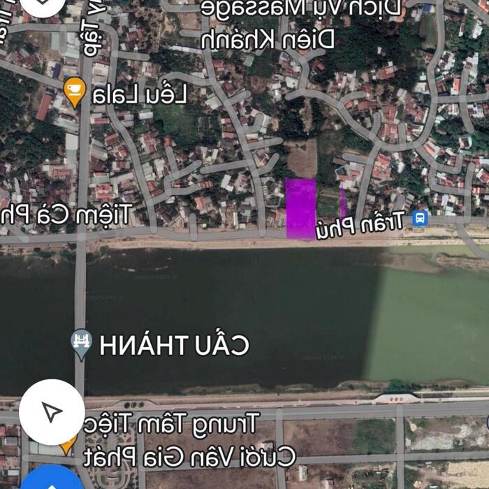Hình ảnh cần bán lô mặt tiền đường Trần Phú thị trấn Diên Khánh view sông giá 3,8 tỷ 4