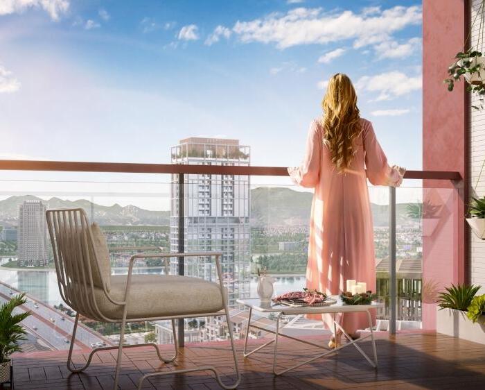 Hình ảnh Độc quyền căn hộ view sông Hàn tầng 24 căn 07 Panoma Sun Cosmo Residence Đà Nẵng 11