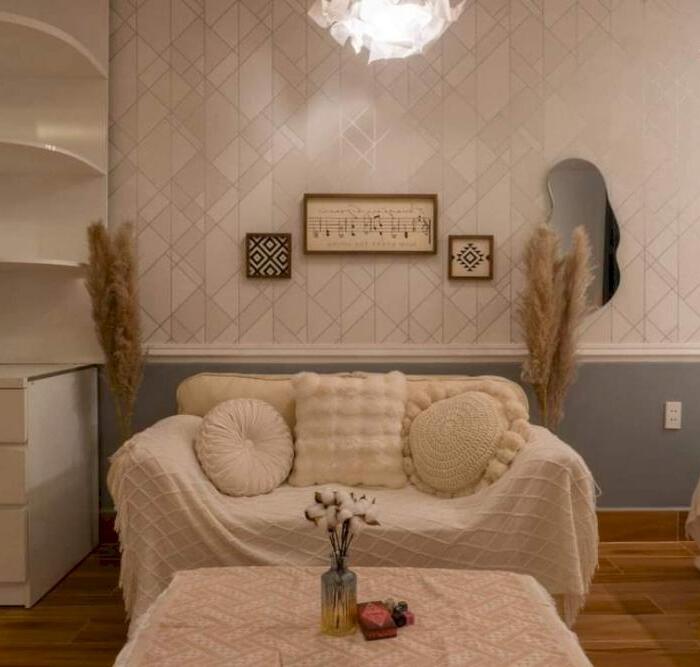 Hình ảnh CĂN HỘ STUDIO BAN CÔNG CỬA SỔ DECOR TÔNG MÀU GỖ VINTAGE NGAY KHU SÂN BAY QUẬN TÂN BÌNH 0