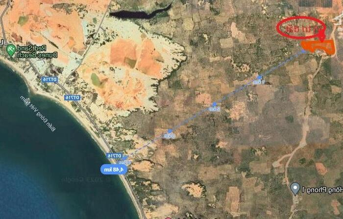 Hình ảnh Đất Hồng Phong mặt tiền đường điện gió view biển giá tỷ/ha 1