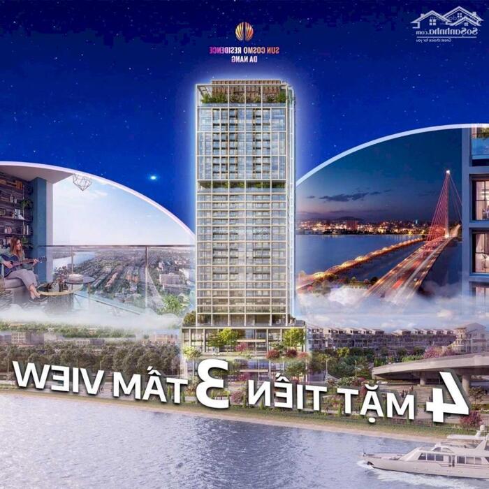 Hình ảnh Căn hộ 2 phòng ngủ 83m2 rẻ nhất dự án Sun Cosmo mặt tiền sông Hàn Đà Nẵng. Chiết khấu lên đến 18% 0
